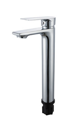 Chroom Messing Hoog Bassin Mixer kraan Single Lever