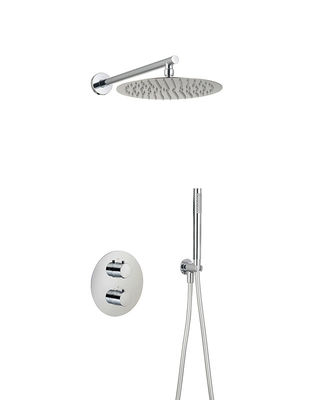 Chrome-kleurige badkasten