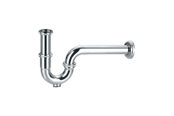 Messing toilet wasbak drainage fles val sifon badkamer p-val pijp voor wasbak chroom OEM