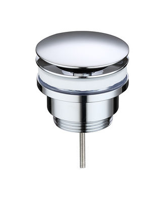 Messing wasbak afwatering grote dop vanity afval afvoer vat pop-up afvoer toilet wasbak afval chroom OEM