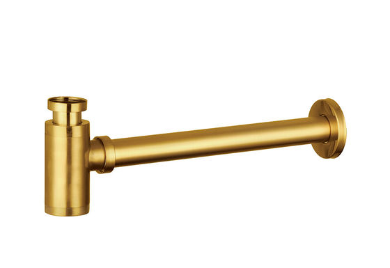 Zinkflesspel Badkamer Wasbecken Drainer Sifon Badkamer Wasbecken Gepoetst TI-Goud OEM