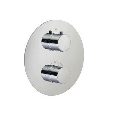 Messing verborgen in de muur thermostatische kranen met spoot Chrome OEM Ronde
