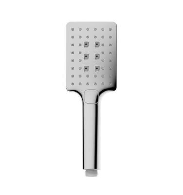 ABS 3 functie handdoos handdoos voor douche kolom chroom badkamer silicium spuitstuk vierkant gemakkelijk schoon OEM