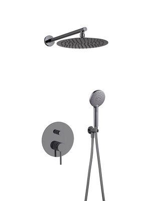3 functie in de muur douche kraan pistool metaal oem verborgen in de muur