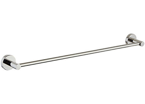 SUS304 Single Towel Bar Holder Badkamer Accessoires gepolijst Chrome OEM rond klassiek modern project