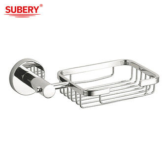 Sus 304 Badkamer zeepmand schotel houder geplatte Chrome Oem Odm Rould Classical