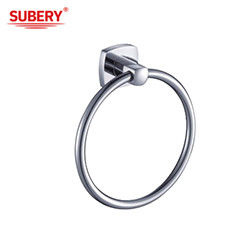 Moderne Messing Handdoek Ring Holder Badkamer OEM Muur gemonteerd