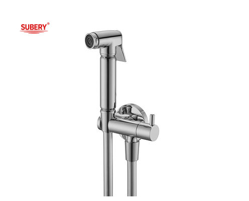 Handheld Toilet Badkamer OEM Shattaf Set Handheld Douche Bidet PVC slang 1.50m