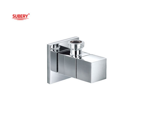 Chroom driehoek klep G1/2&quot; draad OEM Wand gemonteerd