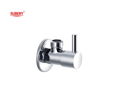 OEM Messing Triangle Valve G1/2&quot; Thread Messing Body Messing Handle
