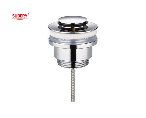 Messing wasbak afvoer small cap stopper vanity afval afvoer vat pop up afvoer toilet wasbak afval chroom OEM