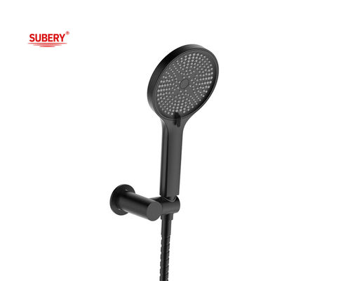 Matt Zwarte Badkamer Handheld Douche ABS Plastic 3 Functie