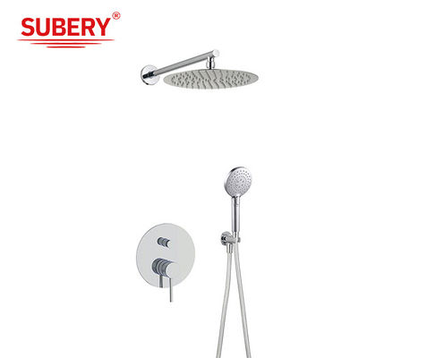 ABS 3 functie in de muur douche kraan Chrome kraan OEM