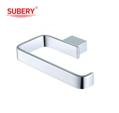 Messing Tissue Roll Holder Toiletpapier Holder Chrome Oppervlak Modern