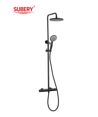 Pexmax Luxury Thermostatic Chrome Badkamer Douche Set