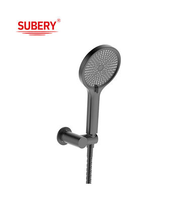 Matt Zwarte Badkamer Handheld Douche ABS Plastic 3 Functie