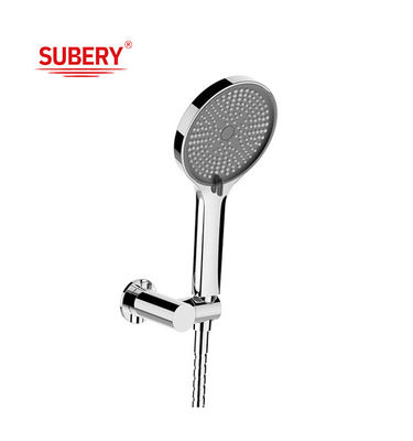Houder slang Chrome hand douches ABS plastic 3 functie