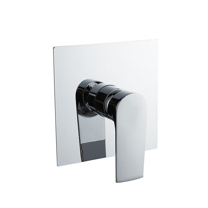 Single Lever Verborgen In-Wall Bad Of Douche Mixer Badkamer Chome Messing kraan OEM