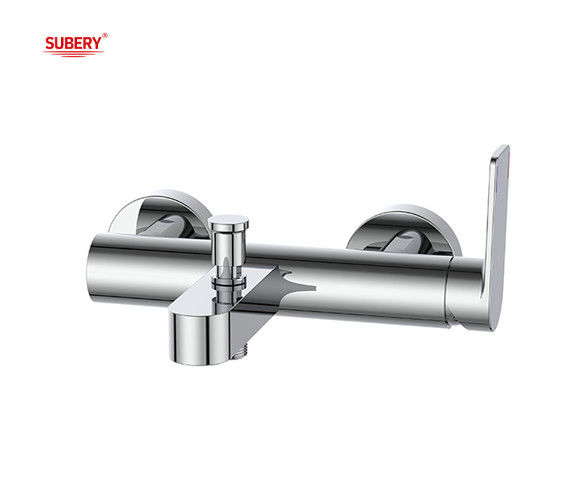 OEM Single lever badkuip bad douche kraan mixer badkamer Chrome ODM rond klassiek ontwerp