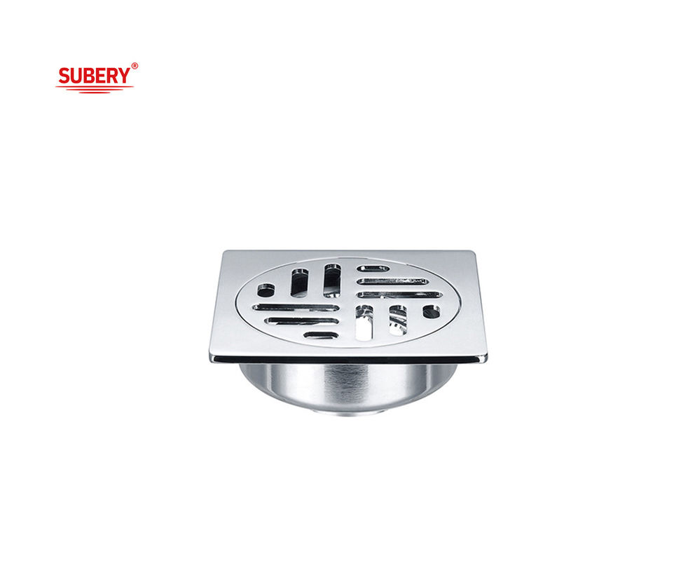 100 x 100 mm Messing douche vloerval voor badkamer OEM vloer gemonteerd